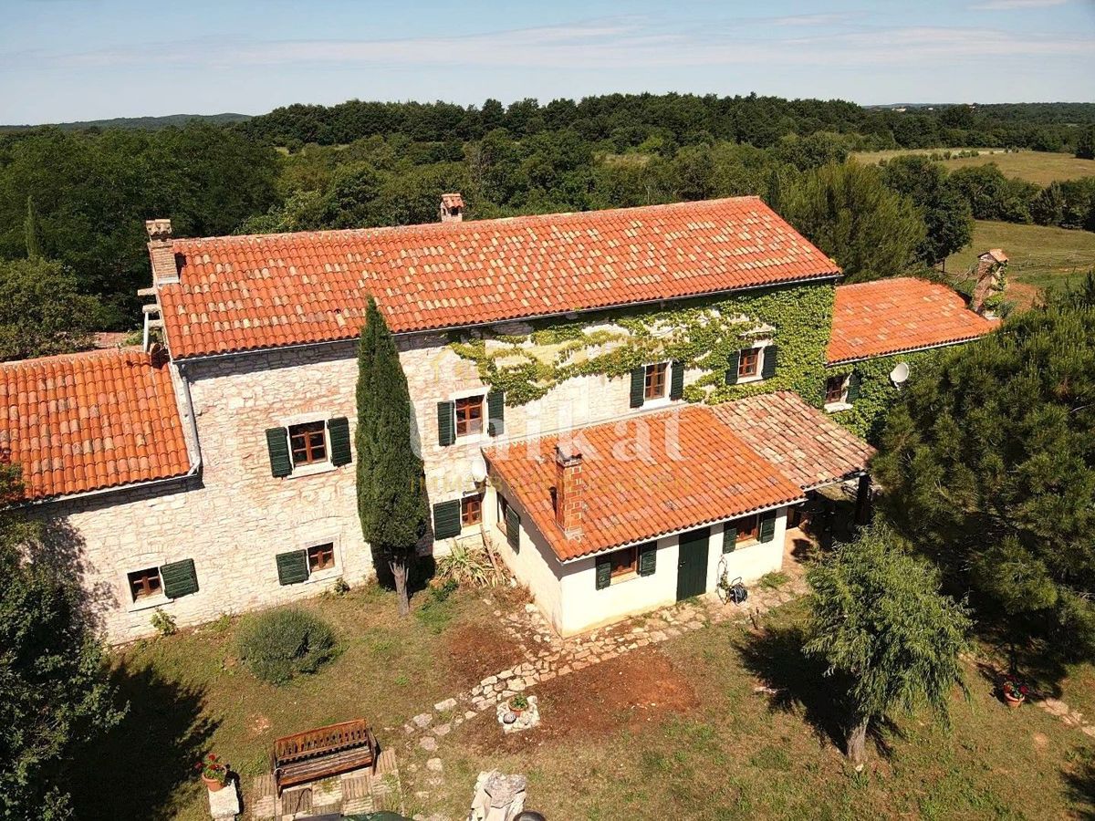 Avtentično posestvo s kamnito hišo in velikim zemljiščem